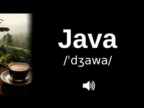 🇮🇩 How to pronounce Java (CORRECTLY!)