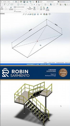 Estructuras metálicas en SOLIDWORKS (PARTE 01)