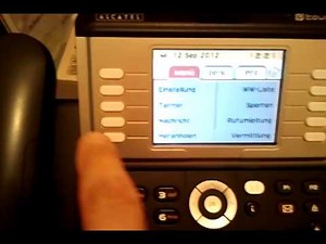 Alcatel 4039 4029 4068 Einrichtung Mailbox OmniPCX Office.mp4
