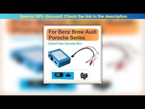 Discount Car Stereo Radio Optical Fiber Decoder Most Box for Mercedes Benz ML/R Series Porsche Caye