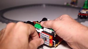 Lego Creator 10254 Winter Holiday Train with Power Functions Speed Build