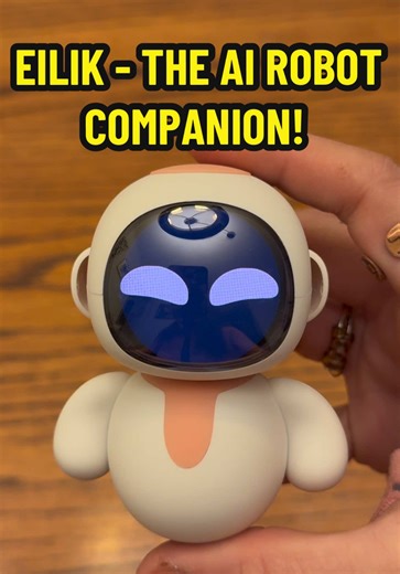 Meet Eilik: Your Adorable AI Robot Companion