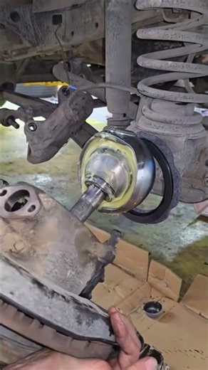Toyota land cruiser front axle rebuild #automotive #diy #garage