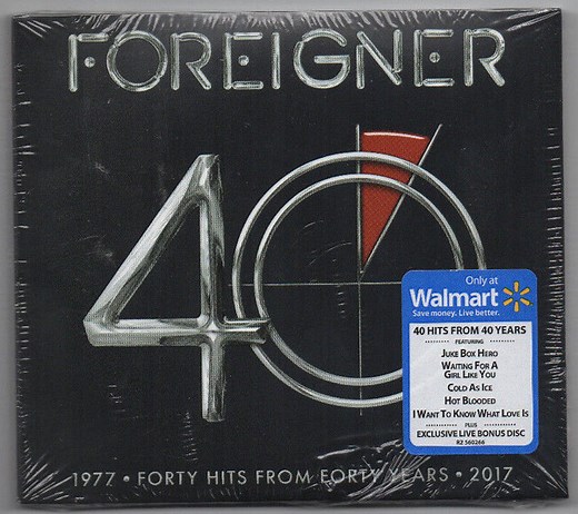 Foreigner - 40  1977-2017 Forty Hits From Forty Years