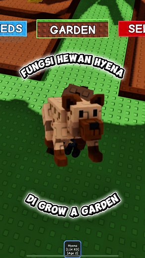 Fungsi Hyena dalam Game Grow a Garden