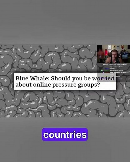 The Blue Whale Challenge