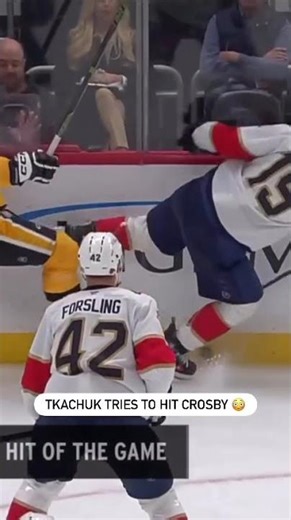 Matthew Tkachuk, Meet Sidney Crosby 💥
