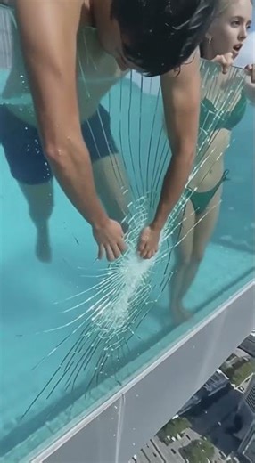 Infinity Pool Glass Fails