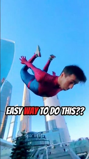 how to do a backflip like SPIDERMAN