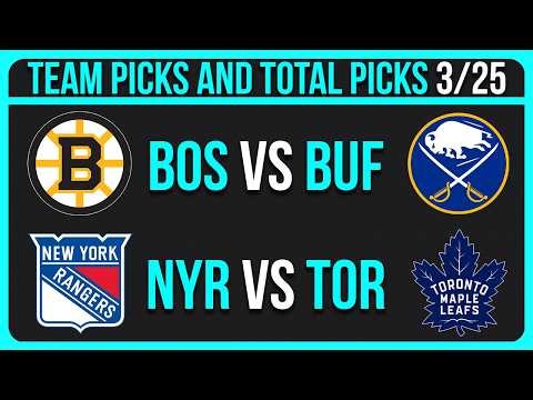 NHL Picks Today Wednesday 3/25/26 | NHL Picks and Predictions | NHL Best Bets