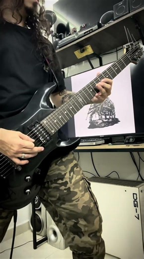 Sleep Token - Chokehold (fragmento guitar cover) #guitarraeletrica #metal #metalmusic