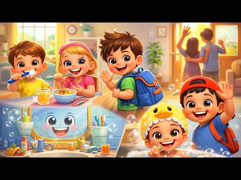 Good Habits Song for Kids | Daily Routine Song for Children