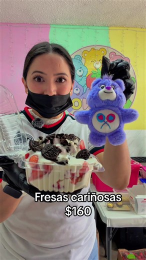 Fresas cariñosas: receta fácil de fresas con crema por $160