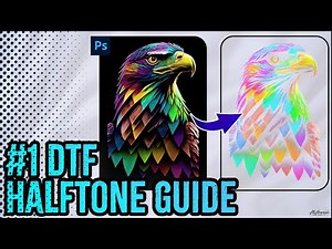 FIX Heavy DTF Transfers with Halftone!