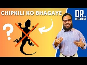 CHIPKALI Se Nijat Kaise Payein? | How To Get Rid Of House Geckos | Dr. M. Ibrahim