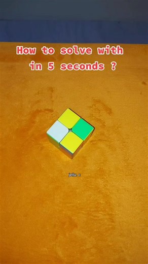 Advanced 2x2 Rubik's Cube Solution Method