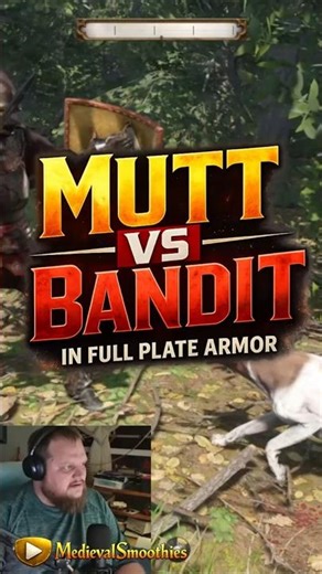 Mutt vs Bandit in Full Plate Armor