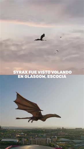 Dragón animatrónico Syrax vuela en Glasgow — Commonwealth Games 2026