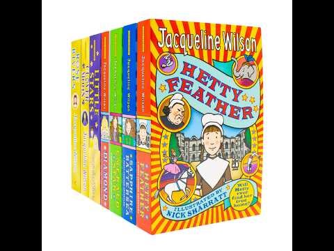 Jacqueline Wilson Hetty Feather Series Collection 7 Books Set