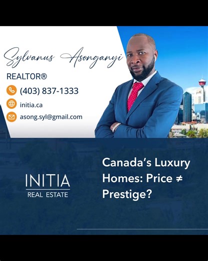 Canada’s Luxury Homes: Price ≠ Prestige? #cameroonians #calgary #yyc #camerooniansalberta #firsttimehomebuyers #blackcalgary #homeforsalecalgary #calgaryrealestate #yeg #yegrealestate