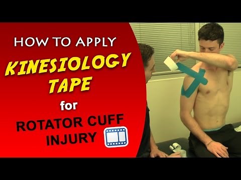 How to Kinesiology Tape a Rotator Cuff Injury - Doctor K