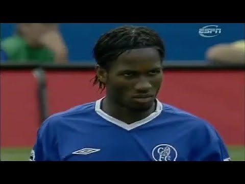 Didier Drogba vs Manchester United ► Chelsea Debut ► 15/08/2004 (Highlights)