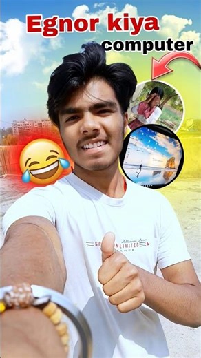 Mera computer attitude me tha 😂 #minivlog #vlog #shorts #ramgarh #computer