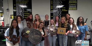 Denison Girls Powerlifting Team celebrates Program’s best season