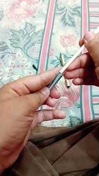 how to assemble a mechanical pencil