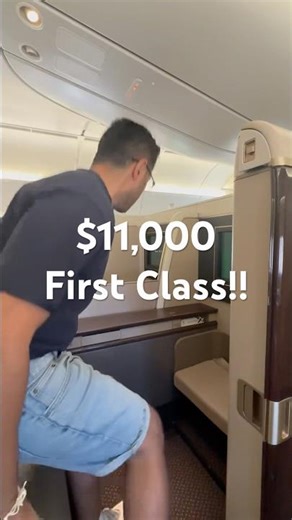 ALONE on $11,000 First Class Saudia Airlines | #aviation #airbus #firstclass | By Lounge Guru