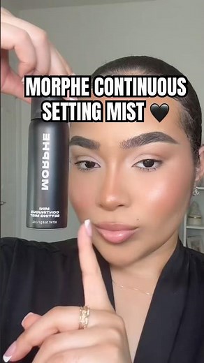 the setting spray i keep reaching for 💦✨ | Morphe Setting Mist #shorts #settingspray