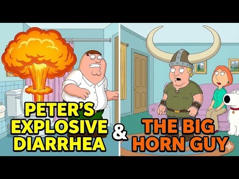 Family Guy Funny Moments | Peter's Explosive Diarrhea & The Big Horn Guy