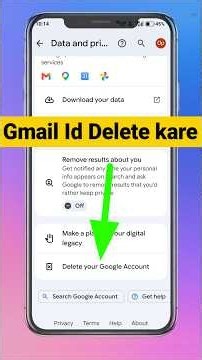 Gmail ID Delete Kaise Kare | Step-by-Step Guide #GmailDelete