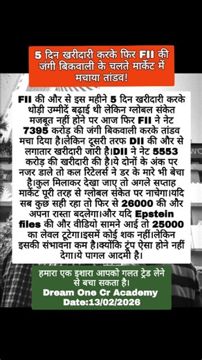 Dream One Cr Academy on Instagram: "FII की जंगी बिकवाली के चलते मार्केट में मचा तांडव!📚Order Now📚Master Trading Strategy Book-Dream One Cr Academy🎉Best Option Trading strategy Book📚Our 2 Stock Market Learning Books available on Amazon and Flipkart 💥 Book Inquiry Contact Our What's App Support–7600276272 💥Fast Delivery service all over India ✅ #shorts #viral #tradingbook #optiontrading #chartpattern candlestickpattern technicalanalysis nifty banknifty stockmarket sharemarket tradingbook bes