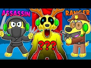 Trying EVERY CLASS in 99 Nights in the Forest!