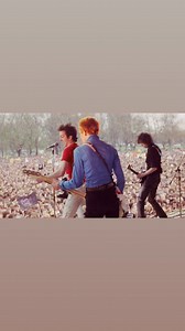 1978, The Clash perform at Rock Against Racism at Victoria Park in East London. | The Clash