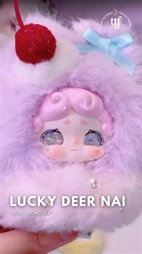 𝐋𝐮𝐜𝐤𝐲 𝐃𝐞𝐞𝐫 𝐍𝐚𝐢 𝐑𝐨𝐧𝐠 𝐑𝐨𝐧𝐠 𝐈𝐜𝐞❄️ The sweetest chill has arrived! Each Lucky Deer Nai from the Rong Rong Ice Series looks like it just hopped out of a dessert dream. Fluffy textures, creamy colors, and cherry-topped charm make every piece a delicious treat for the eyes. 🍰💗 Which flavor of cuteness is your favorite? 💫 #LuckyDeerNai #RongRongIceSeries #BerryMilkIce #TheToyFaerie #ArtToyCollection #KawaiiCollectors | the toy faerie
