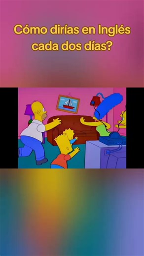 Every Other Day English Learning with The Simpsons