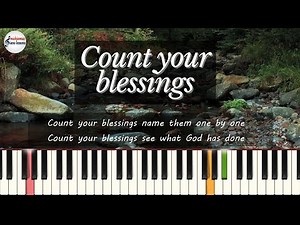 Count Your Blessings Hymn Instrumental With Lyrics