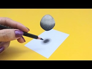 Easy 3d drawing sphere | 3d drawing sphere on paper for beginners
