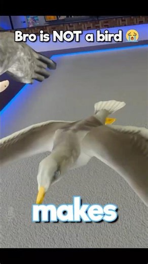 Bro Thinks he's a bird in VRCHAT! #shorts #vrchat #vr