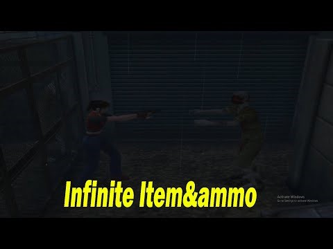 Cheat Code RESIDENT EVIL CODE: VERONICA X - Infinite Item & ammo (PCSX2)
