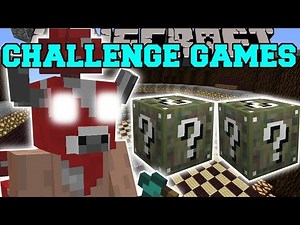 Minecraft: MINOSHROOM CHALLENGE GAMES - Lucky Block Mod - Modded Mini-Game
