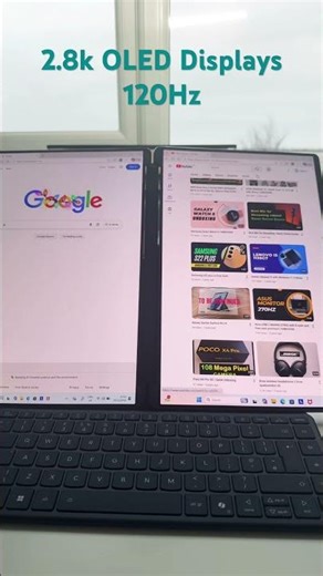 Lenovo Yoga 9, 2.8k OLED Displays, 120Hz #lenovoyoga #120hz #unboxing