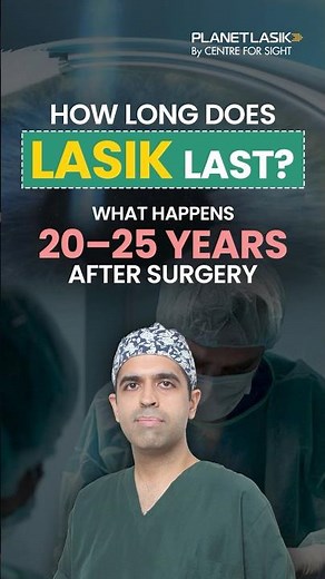 How Long Does LASIK Last? 20–25 Years of Clear Vision | Dr. Raghav Malik | Planet LASIK