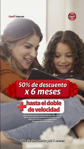 Claro RD - Symmetrical Internet that connects mom with her family
