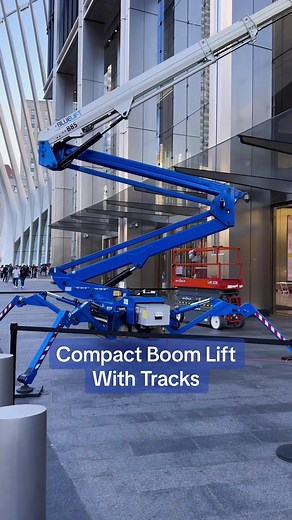 Compact Boom Lift can work indoors or outdoors #build #howto #construction #diy #contractor