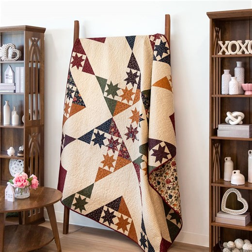 Aster Trails: Quilt Kit and Free Video Block Tutorial