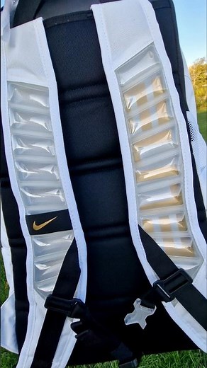 Nike Hoops Elite Golden White Black Backpack 🔥 #summerofgoals #nike #varsity #elite ‪@nike‬