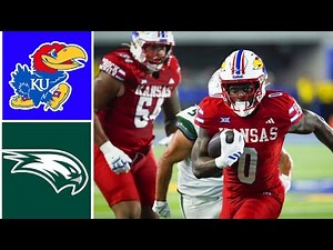 Kansas vs Wagner Highlights | FBS Week 1 | 2025 College Football
